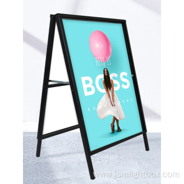 Multi Function Foldable Iron Free Standing Poster Board